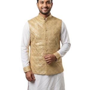 Golden color indian Scquens Dimond Fabric