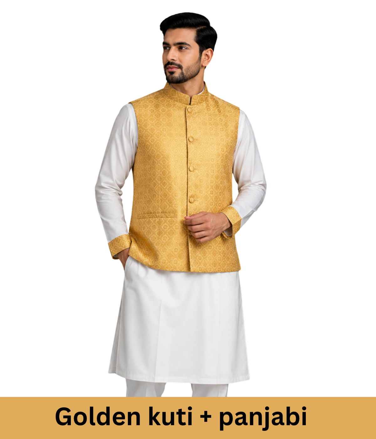 golden kuti + panjabi set (5)